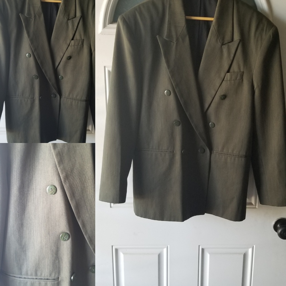 Retro 80s Men's suit coat